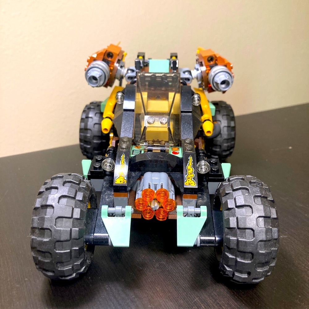 Lego Ninjago Day of the Departed Rock Roader only pre Built.